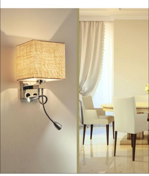 Fabric Led Wall Lights Cloth Lamp Stair Hotel Corridor Living Room Bedroom Aisle Bedside bed headboard lamp （WH-VR-82）