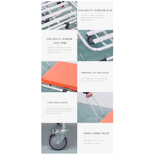 Supply Emergency Patient Transfer Ambulance Stretcher Trolley with CE Certification