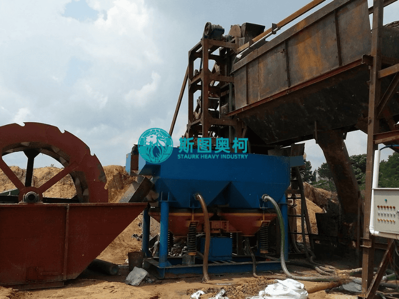 OEM Iron Ore Jig Machine 5Tph-60Tph Ore Beneficiation Equipment