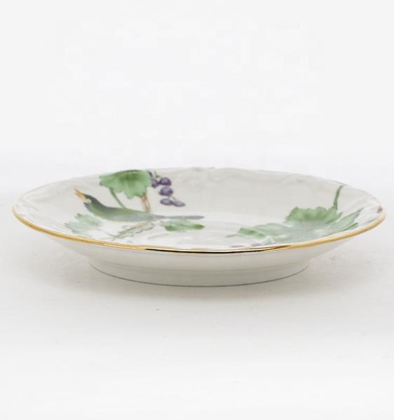 White New Bone Espresso Cup Afternoon Ceramic Tea Cups And Saucers