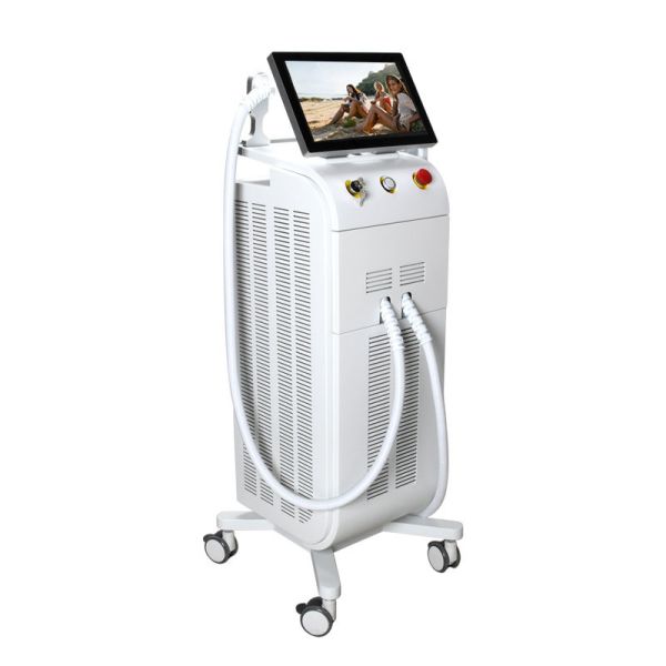 2 In 1 Diode Laser 755nm 808nm 1064nm IPL System For Hair Removal Skin Rejuvenation