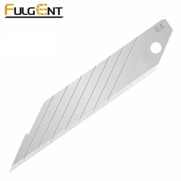 Silvery 18mm Snap Off Blades 0.5mm Thickness Replacement Snap Off Blades