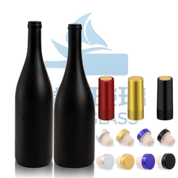 Super Flint Glass 500ml Clear Whiskey Bottle for Beverage Distribution
