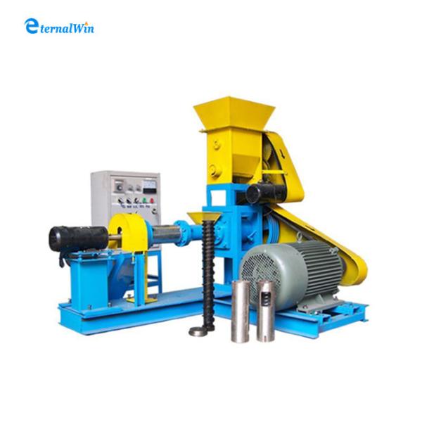 High Capacity BV Certified Floating Fish Feed Machine with 1t/h Production Capacity
