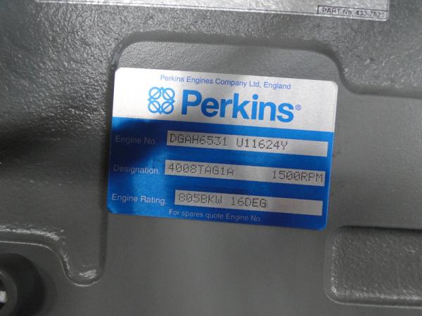910kva Perkins industrial generator with Marathon alternator, reliable durable generators