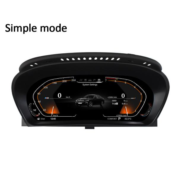 Viknav For BMW X6 E71 E72 (2007-2013) 12.3 inch Screen LCD Instrument Cluster Replacement Linux digital speedometer