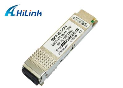 Transceptores Pluggable quentes de QSFP+, economia de energia de 40G QSFP SR4 3 anos de garantia