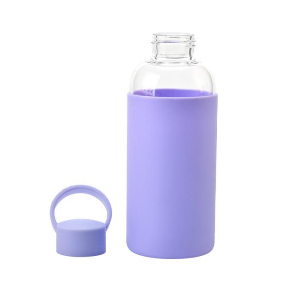 Promotional 8 Oz Glass Drinking Bottles BPA FREE For Sports