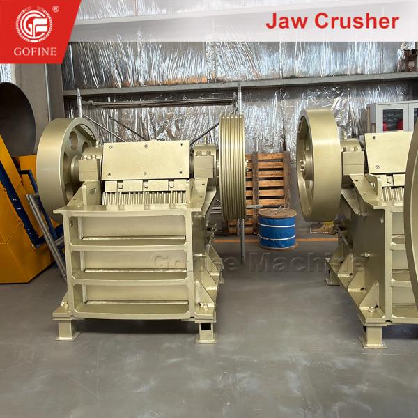 10 T/H Phosphate Ore Jaw Crusher for Fertilizer Line