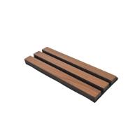 Couverture en mélamine Panneaux à dalles en bois acoustique 2400 mm, Panneaux à dalles acoustiques OEM