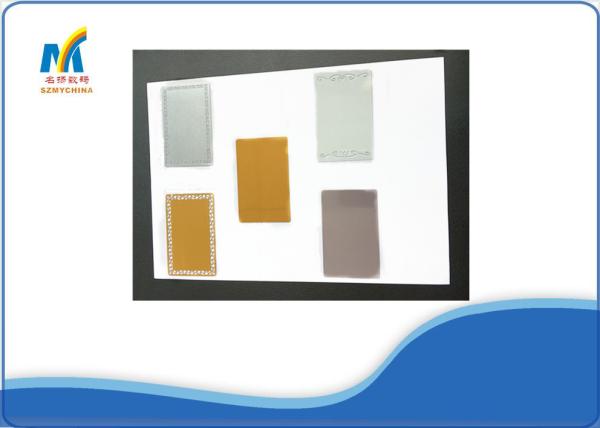 Delicate Golden Sublimation Social Metal Business Cards VIP Cards