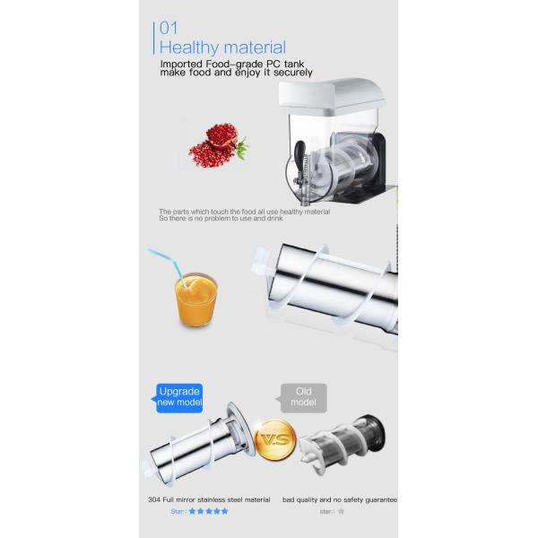 Industrial Size 620*670*840mm Automation Slush Machine with 2 Tank Slush Ice Machine