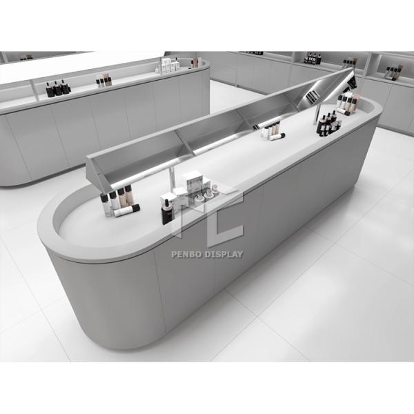 Напудрите покрытое Skincare косметики розницы мебели дисплея магазина ходят по магазинам украшение