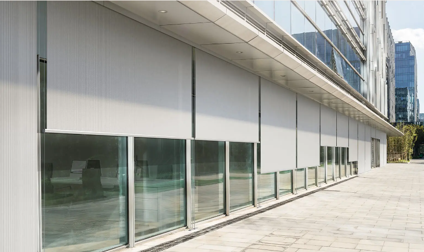 Aluminum Drop Arms Manual Retractable Window Awning/ Commercial Awning