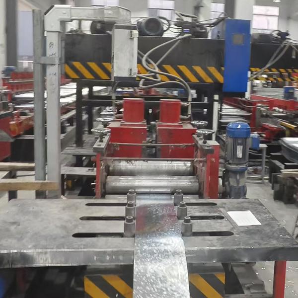Speed 10-15m/Min Cable Tray Cover Machine 3KW For Steel Performance