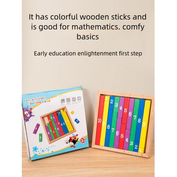 Montessori Mathematics Math Teaching Aids Kids Preschool Education Toys Wooden Math Learning Toys