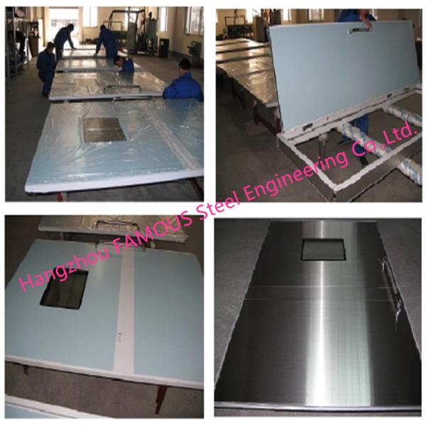 Lightweight Stainless Sliding Door Smart Access System With Insulation Door Panel