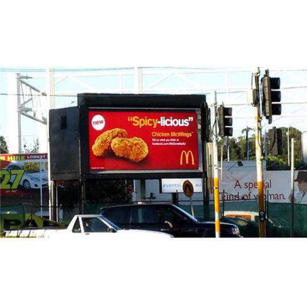 Fixed Installation Outdoor Advertising LED Display P10 For Church Social Media