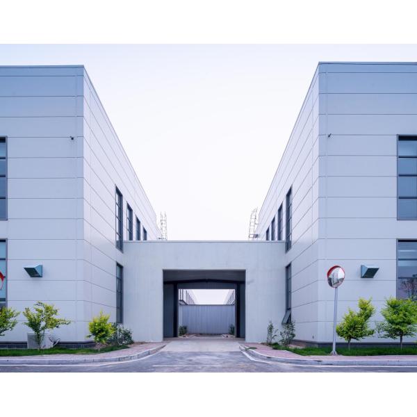 Lightweight Steel Warehouse with Fiberglass Wool Sandwich Panel