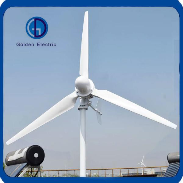 Série FK 1000W AC 48V Home off Grid Gerador de energia de turbina eólica horizontal