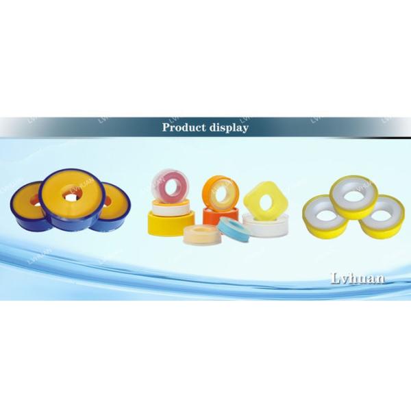 White 25mm PTFE Tape Machine Heat Resistance Abundant Technical Reserves