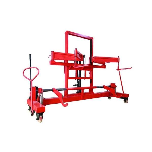 trole de levantamento do feixe vermelho de quatro rodas do trole do feixe de urdidura 0.25kw