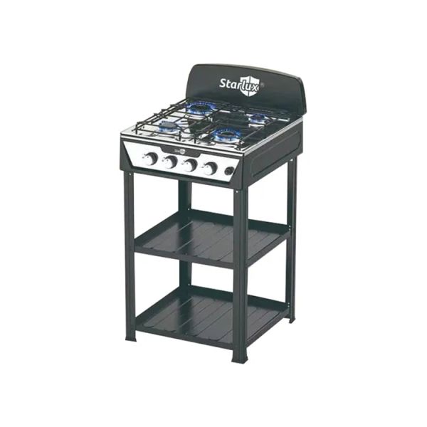 Heavy duty Four Burner Gas Stove Manufacturer engineered for commercial kitchens providing performance and easy cleaning features