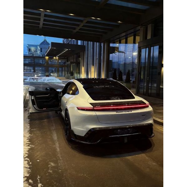 MSY Style Porsche Taycan Body Kit Forged Carbon Fiber Body Kit