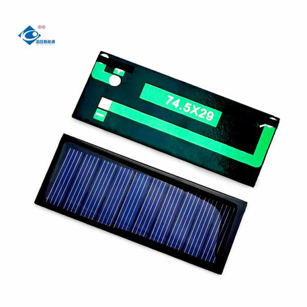 carregador solar portátil solar 5V Mini Solar Panel do portátil do painel ZW-74529 de resina de cola Epoxy da eficiência elevada 0.23W