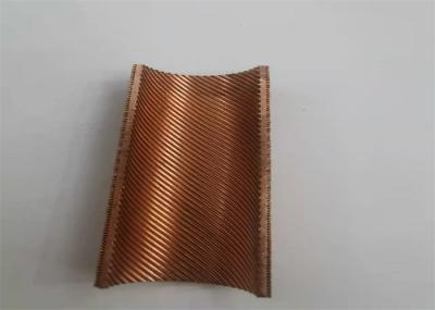 Tubo de cobre do permutador de calor do evaporador para refrigerar e destilação do Seawater