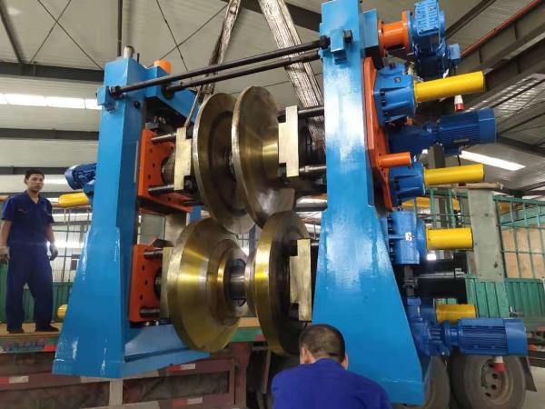PLC Controlled Automatic Tube Mill for Steel Custom Thickness