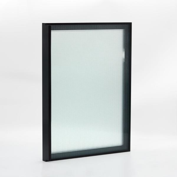 Perfil de alumínio preto escovado anodizado do quadro das portas de armário da cozinha
