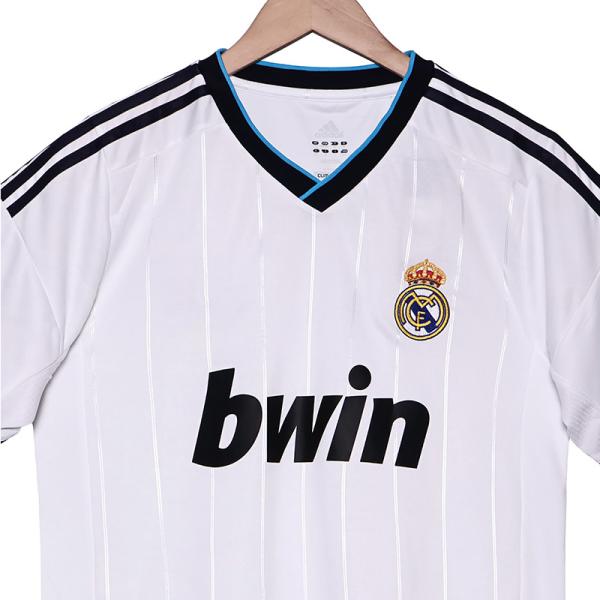Real Madrid 2012 Retro Home Fan Edition Jersey pays tribute to the championship season