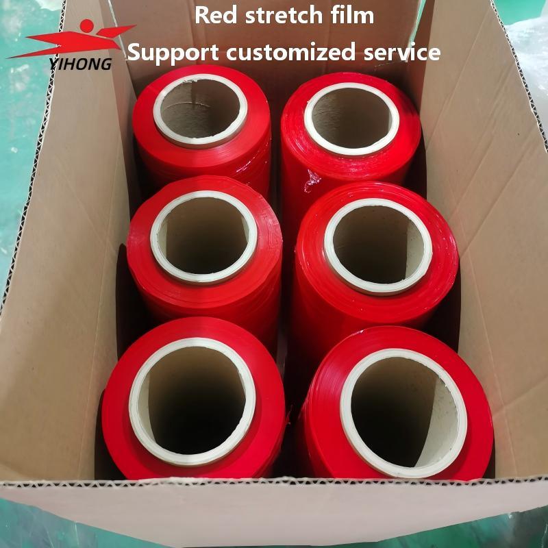 Machine Grade Stretched LLDPE Stretch Film Moisture Proof Pallet Wrap for Logistic Pallet Warehouse Packaging