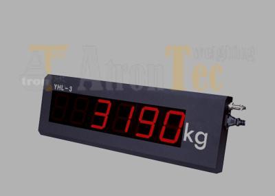 Red LED Remote Display For Weighing Indicator , YHL-3 Steel Housing LED Remote Display