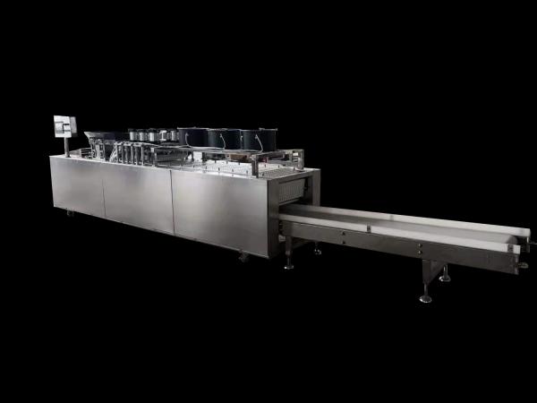 Automatic Rice Krispie Moulding Machine with High Output and Touch Screen Control for Cereal Bar Production Line