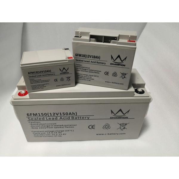 M6 Terminal Rechargeable Sealed Solar Gel Battery 33AH Deep Cycle