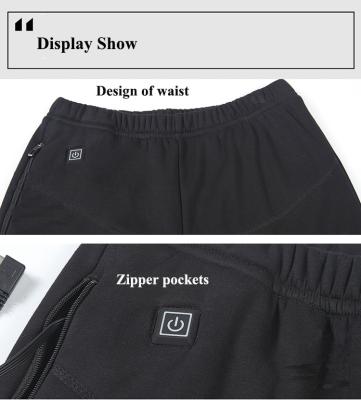 Calças de pouco peso do calor para homens com as 2 zonas do calor unisex