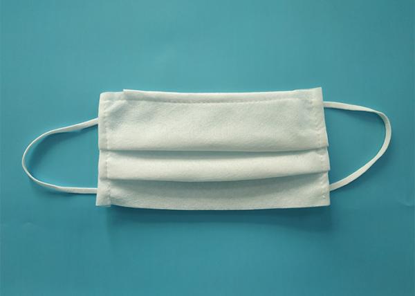 Disposable 3 Ply Non Woven Face Mask With Elastic Ear Loop 19.5*7.5CM