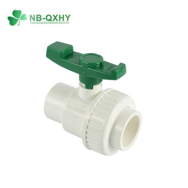 ASTM Standard PVC Valve Plastic Butterfly Valve for Agricultural Irrigation Equipment