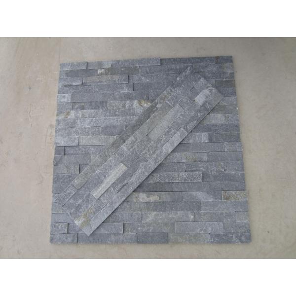 Blue Quartzite Interior Stacked Stone Veneer Wall Panels