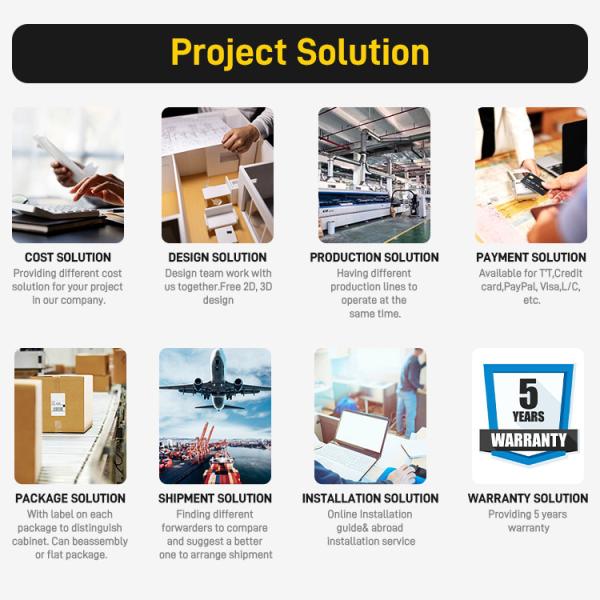 Villa Project Standard Full Wood Veneer Cuisine Luxury Smart Solid Wood Kitchen Cabinet For Contractors