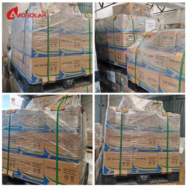 Long Lasting 12V 250Ah GEL Battery for Solar Battery Storage 1500times Cycle Life