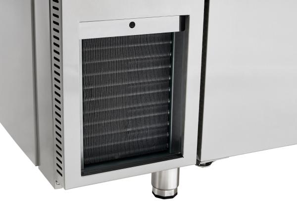 Commercial Tabletop Counter Refrigerator 201/304 Chiller Drawer Glass Door Salad Application Cooling Type Cooler Table Freezer