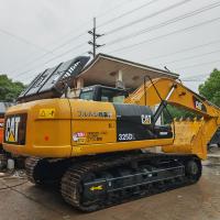 Excavateur hydraulique CAT 325D d'occasion 203 ch avec garantie d'un an