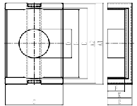 Componentes electrónicos EC36 ER31 ETD44 Núcleos magnéticos de ferrita de tipo Mn-Zn