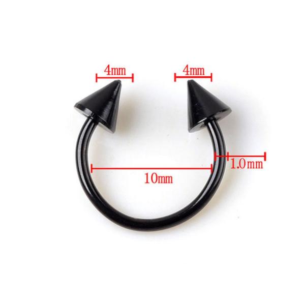 Fashion Horseshoe Ring Piercing Surgical Steel 316l Titanium Septum Ear Nose Lip Tragus