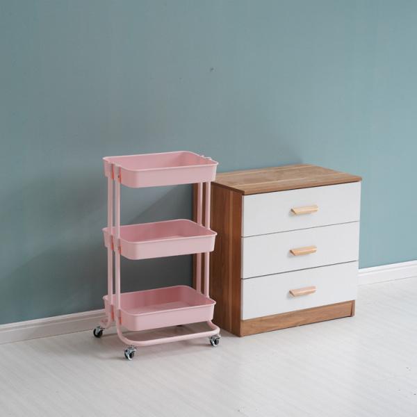 Вагонетка хранения яруса тележки 3 организатора завальцовки ISO на колесах