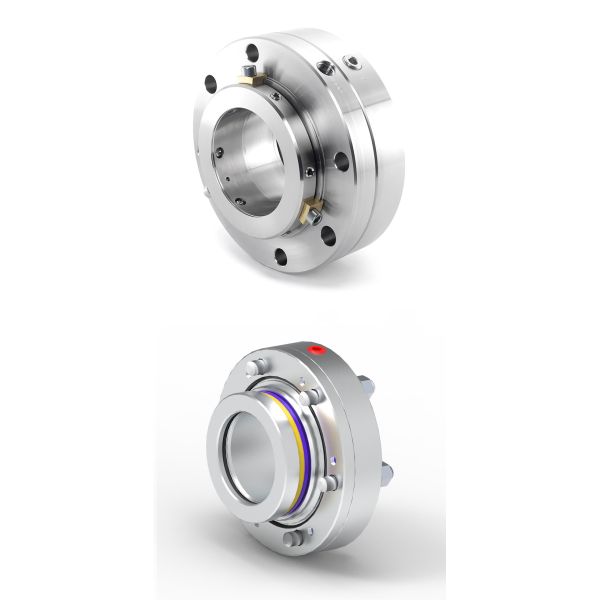 Double Cartridge AESSEAL Mechanical Seal Types CFFC HPVD For Pumps