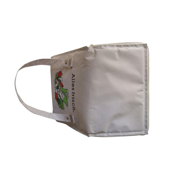 Environment Friendly Water Proof 420D RED NYLON Thermal Insulated Bags For Food